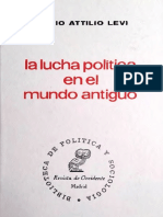 Levi, Mario Attilio. - La Lucha Politica en El Mundo Antiguo (1968)