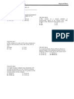 Geometry Problem Set