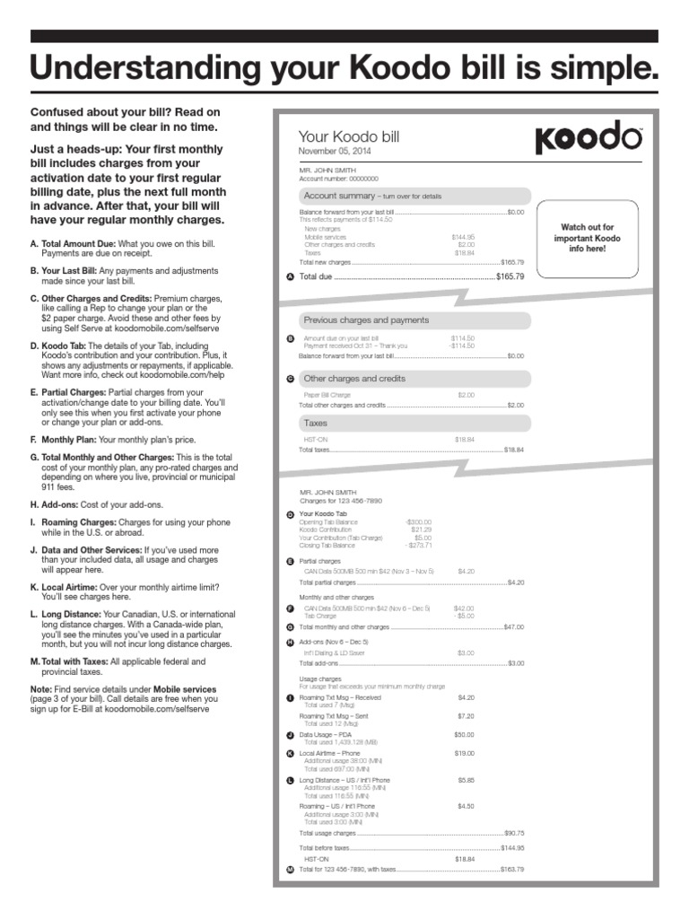 How To Pay Koodo Bill