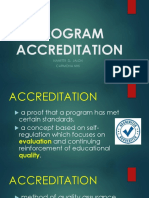 Program Accreditation