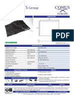 Pressure Mat Sensor Part Number:PM4969 Product Data Sheet: Picture Dimensions