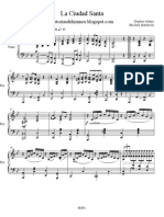 La Ciudad Santa Piano PDF