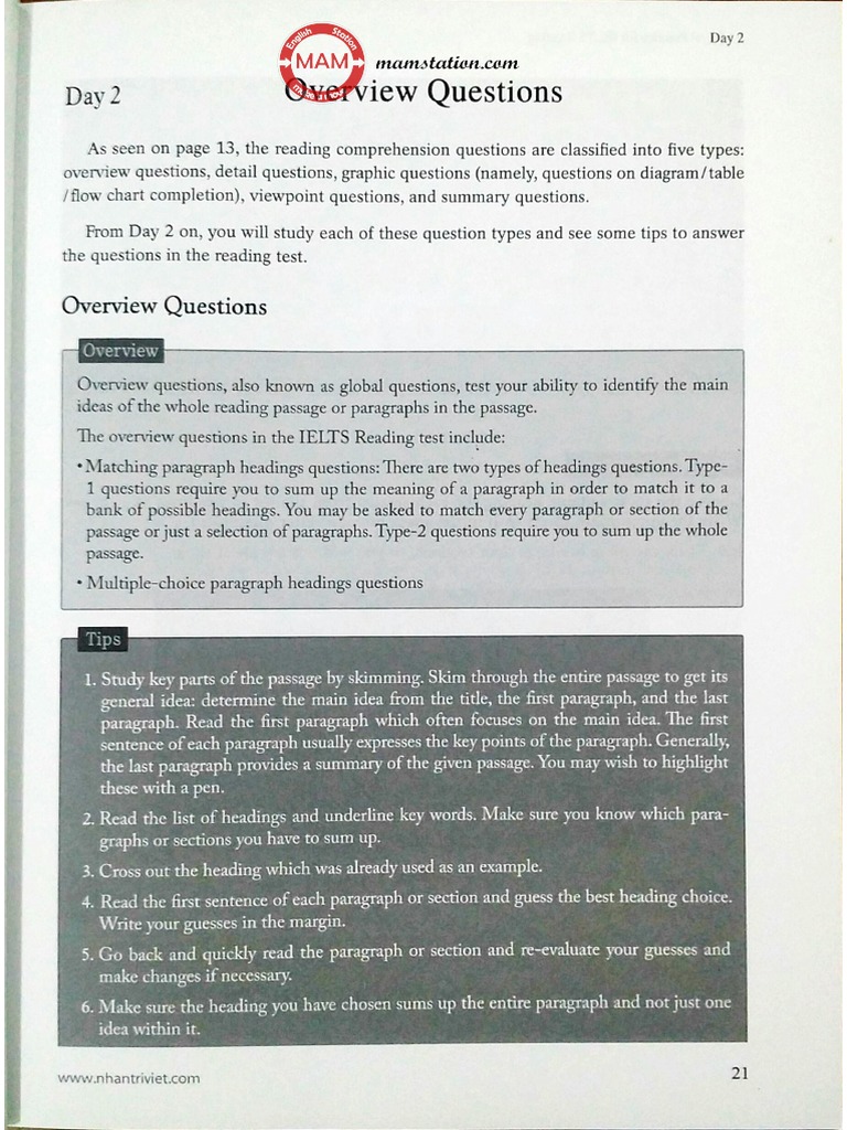 15 Days Practice For IELTS Reading PDF | PDF
