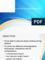 Anticoagulation in Hemodialysis: Arlene S. Munoz MD, FPCP, FPSN