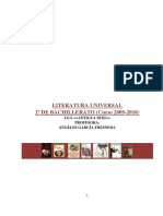 Dossier Literatura Universal 2º de Bach PDF