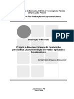 22 - Jones Clécio Otaviano Dias Júnior - Projeto e Desenvolvimento de Minibomba Peristáltica Usando Medição de Vazão, Aplicada A Biossensores