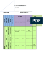 Matriz de Riesgo Gimnasio 3