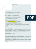 Ley 9153 - Creación de Defensorías en Concepción y en Monteros PDF