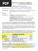 Course Outline Slot 3 (MWF) BB1-52 Winter 2017