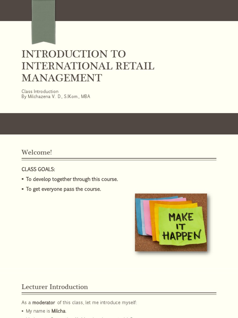 Retail Management for Students | PDF | Retail | Sales