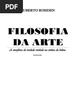 Huberto Rohden - Filosofia Da Arte 