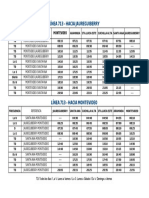 Horarios 713