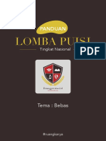 Juknis Lomba Puisi Terbuka (UMUM)