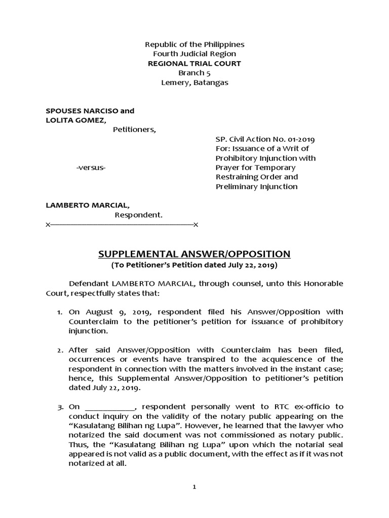 What Is A Supplemental Tax Document