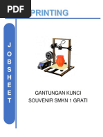 Jobsheet Gantungan Kunci