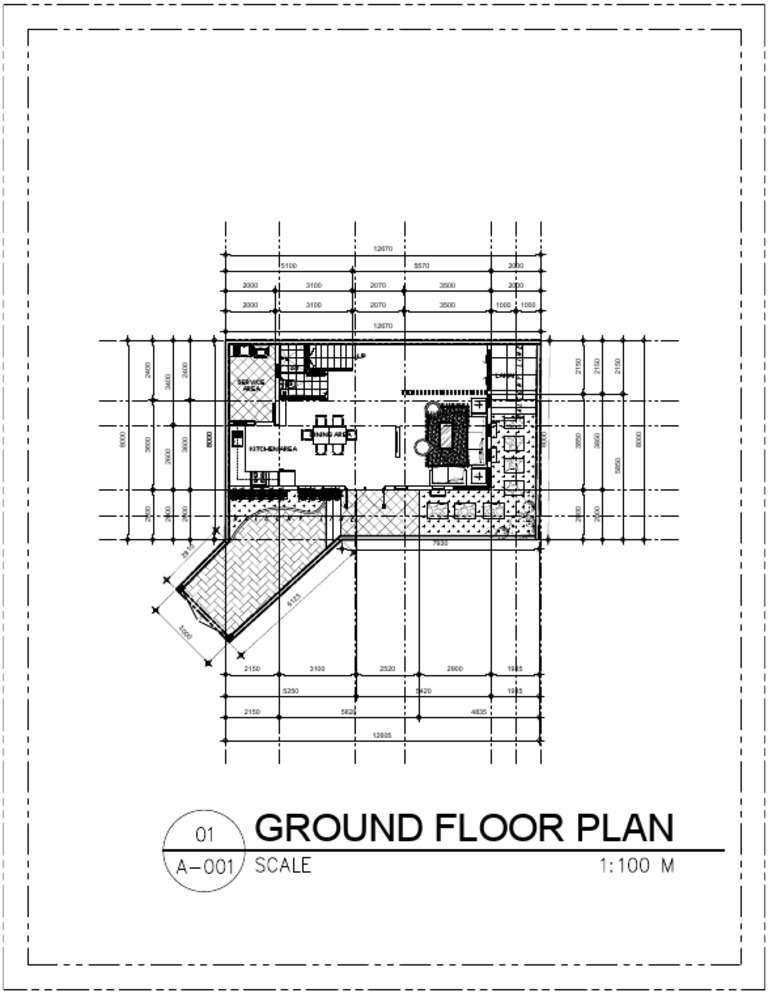 Ground Floor Plan | PDF | Buildings And Structures