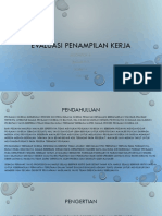 Evaluasi Penampilan Kerja