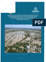 4104 Informe de Evaluacion de Riesgo Por Desborde Del Rio Piura e Inundacion Pluvial en El Centro Poblado de Catacaos Distrito de Catacaos Provincia y Depa