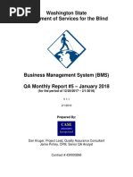 DSB BMS 201801 January Monthly QA Report #5 v1.1