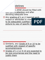 Guidelines On APAR