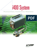LI-6400 System: Photosynthesis, Fluorescence, Respiration