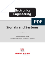 Electronics Engineering: Signals and Systems