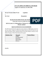 Bee Kay Precisum (India) Pvt Ltd v. R.G. Steel.docx