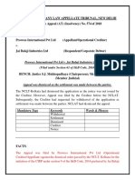 Prowess International PVT LTD v. Jai Balaji Industries LTD