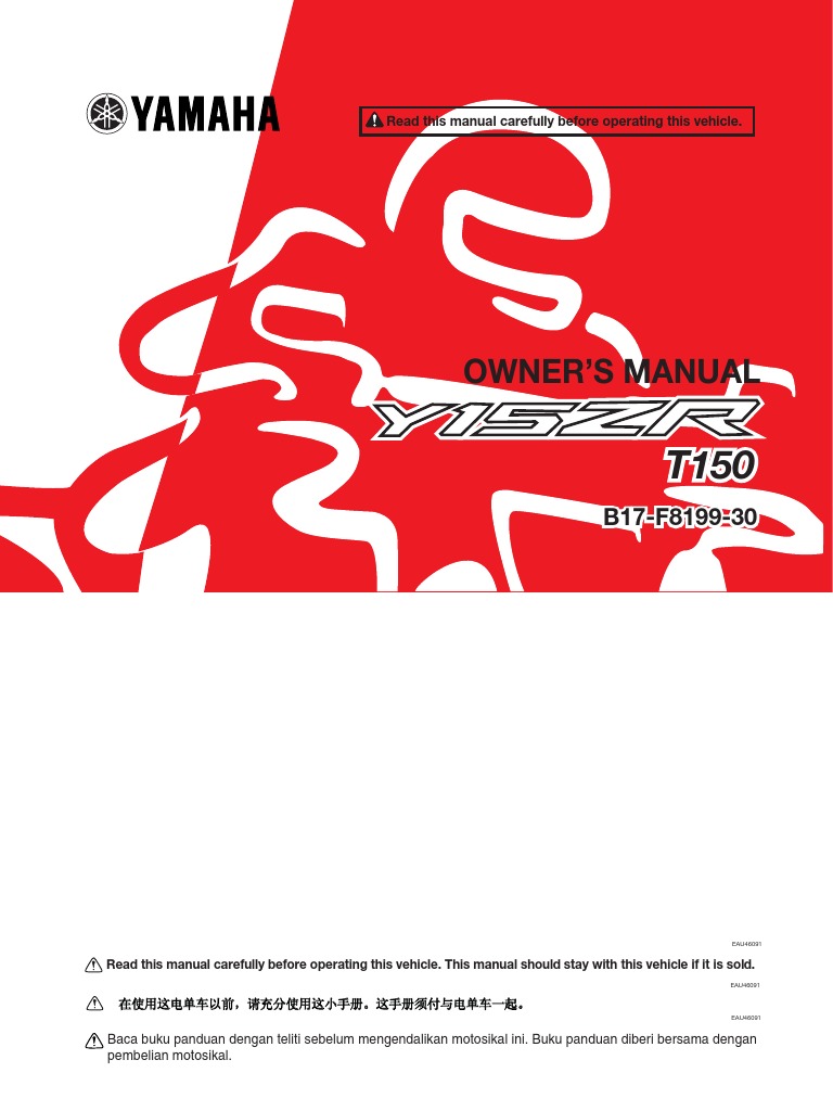 Yamaha Y15zr Service Manual Motorcycle Transportation Engineering