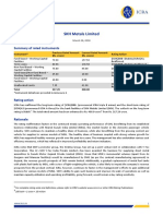 SKH Metals Limited: Summary of Rated Instruments