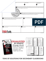 TEDTalks FREEWorksheetto Use With ANYTEDTalk Public Speaking Grades 612