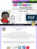 FREE Shapes Assessment