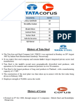 TATA Steel and Corus