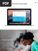 App Development With Swift Curriculum Guide