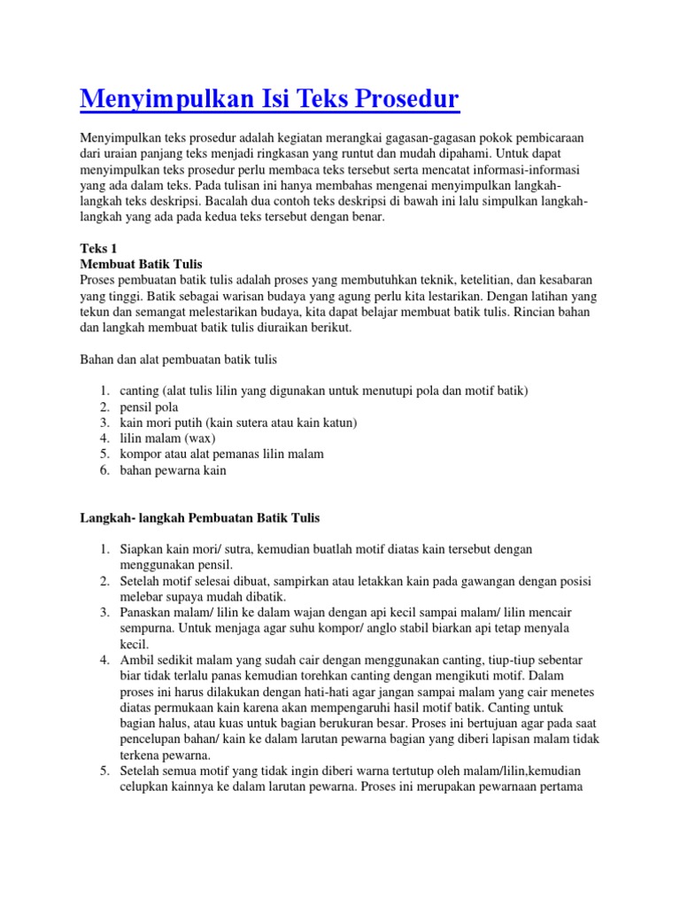 Soal Menyimpulkan Isi Teks Kelas 9 Jawabanku Id