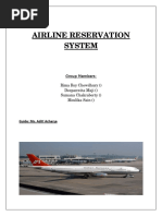 Airline Reservation System