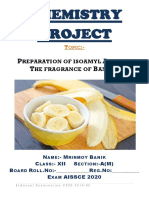 Preparation of Isoamyl Acetate-Banana Fragrance