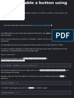 How to Disable a Button Using JavaScript - Flaviocopes.com