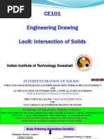 CE101 Lec8 Intersection of Solids