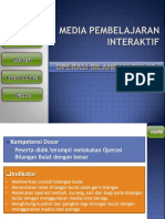 Media Pembelajaran Matematika Interaktif