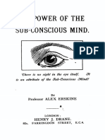1915 Erskine Power of The Sub-Conscious Mind