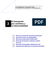 Transporte intermodal: actores y factores