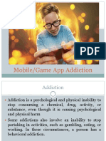 Mobile App Addiction