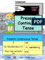 99164292 Present Continuous Tense for Kids