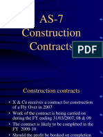 AS-7 Construction Contracts