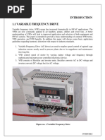 Figure No. 1 Variable Frequency Drive