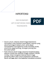Hipertensi: Eko Rusmiyati LKP CD Bethesda Yakkum Yogyakarta