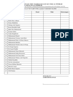 All Absensi Uts Ganjil 2018 Tahun Pelajaran 2018