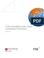 Ftse Activebeta Index Series Conceptual Framework: March 2010