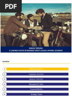 Corporate Presentation Indian Terrain